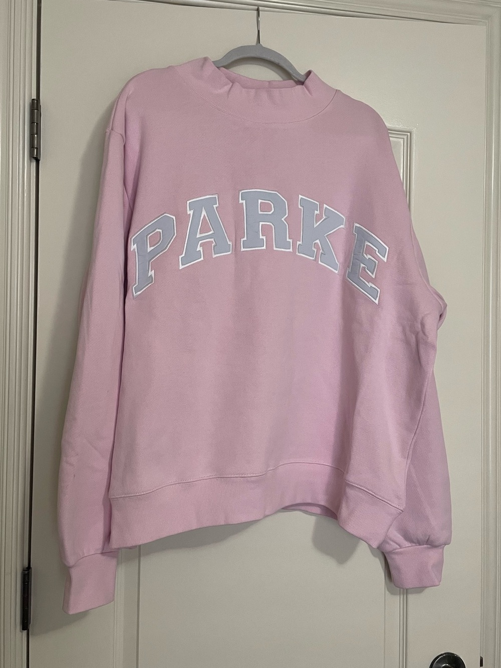 NWT Parke Cupcake Birthday Heritage Mockneck Pink L/XL